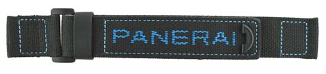 panerai strap with logo|Panerai velcro dive strap.